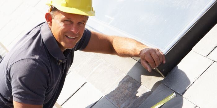 Roofer Working