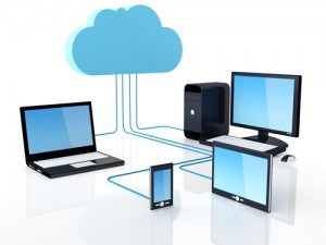 Electronic devices connected to the cloud