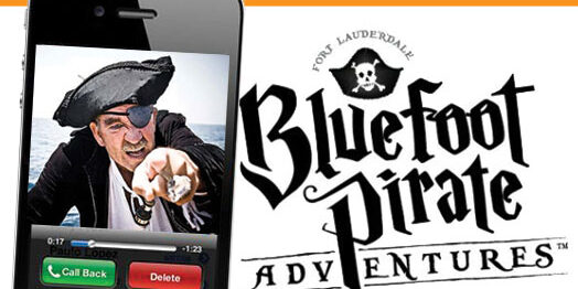 Business Voicemail Greeting for Bluefoot Pirates