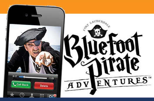 Business Voicemail Greeting for Bluefoot Pirates