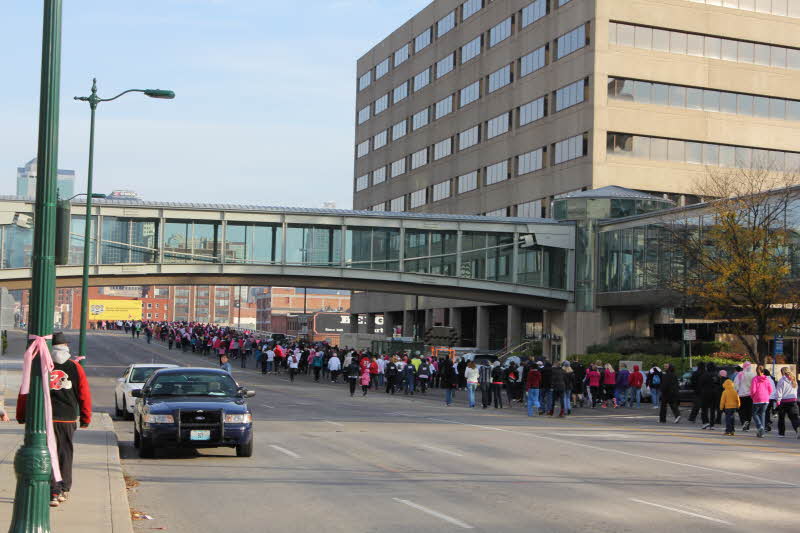 Making Strides Against Breast Cancer Walk