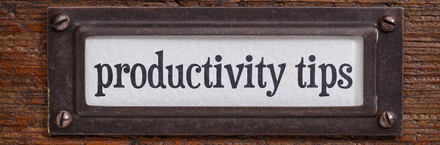 Seven Tips for Improving Your Productivity